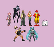 ニコニコドット絵