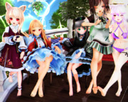 【今日のレア様】エイミちゃんと 座りながら…♡