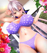 【ハクさん萌えリンク】おへそも キュートなの…っ♡