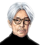 追悼画：坂本龍一さん