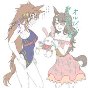 夏が終わるまで水着ウマ娘(7/23)