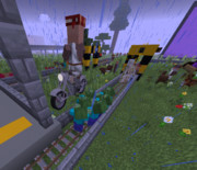 わぁー！駅にバイクが侵入してるぞ！