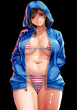 ビキニパーカーなティファ