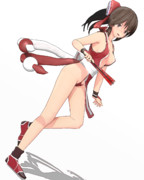 コスプレする霊夢さん1