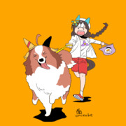 シェットランドコパノリッキーとタルマエ