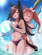 ウラライスで海！