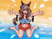 【水着マチタン】「海だぁーっ！！」