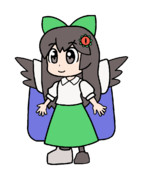 296 ぴちゅーんうつほ【東方Project 立ち絵素材 PNG】