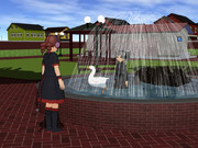 ユフっち、そこは水浴びをする場所じゃないお・・・