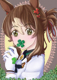 クローバーが似合うお嬢様