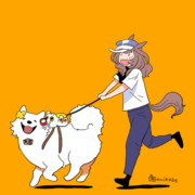 サモエドフクキタルとマチタン