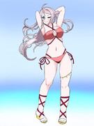 ８月５日は声優の法元明菜の誕生日記念 話題の水着ランジュ