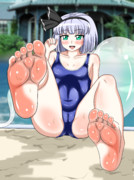 スク水妖夢ちゃん‼️