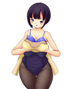 着ぐるみバニーガールさん（の中の人）