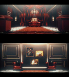 コレクションカーテンステージ配布