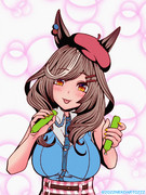 【チューペット半分こ♪】