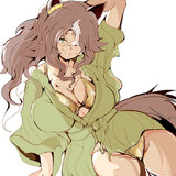 浴衣金ビキニパーマーさん
