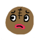 困り顔・バーニング