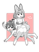 ねぇかばんちゃん、ここをトントンすればいいの？