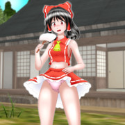 [東方] とても防御力の低い夏用巫女服を着た博麗霊夢さん
