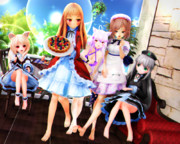 【今日のレア様】出来立てスイーツを テーブルに…♡