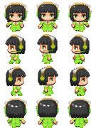 京町セイカ RPGツクールMVキャラチップ