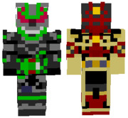 マイクラスキン　タイクーンブジンソード　レッドアイ/リガド