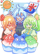 夏だ！かき氷だ！！さんむすだ！！！