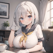 浜風が見てるだけ