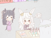 お祭り:チョコバナナ