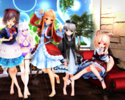 【今日のレア様】おみあしさん 合わせっ子する～♡