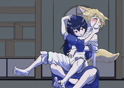 主人と使いの心温まるふれあい