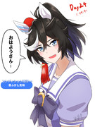 寝不足のエース