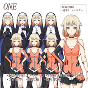ONE 立ち絵素材