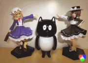 【AI GIF】たぬきと秘封俱楽部