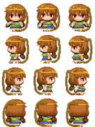 孫美天 RPGツクールMV歩行グラフィック