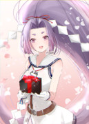 初春ちゃん（嫁）にお祝いしてもらった