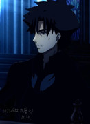 衛宮切嗣（アニメ1話「英霊召喚」36分6秒スクショ）2023.8.22旧暦七夕投稿