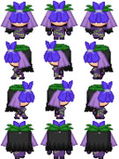 豫母都日狭美 RPGツクールMV歩行グラフィック