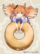 ドーナツを運んできてくれる妖精さん