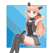 【艦これ】Salmonちゃん【ドット絵】