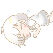 すやすや あかりちゃん。