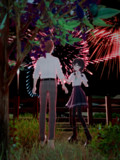 花火大会の花隈千冬ちゃん
