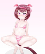 フラワーin水着撮影