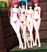 【今日のミクお姉さん】クロスおみあしさんで 整列美脚…♡