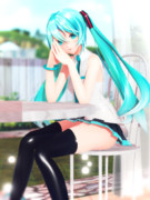 どこ見てるのー？