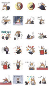 【宣伝】LINEスタンプ『バニーガールバニー』販売しました