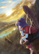 守矢神社日の出参り