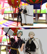 【刀剣乱舞ＭＭＤ】兄者とツーショ膝丸