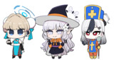 ぶとうかトキ　まほうつかいヒマリ　ぜんしんたいつカヨコ